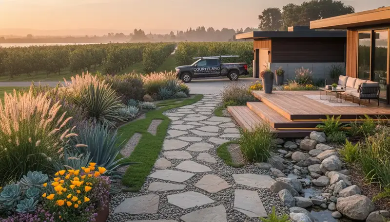 Landscaping services in Sacramento, CA for residential and commercial outdoor spaces