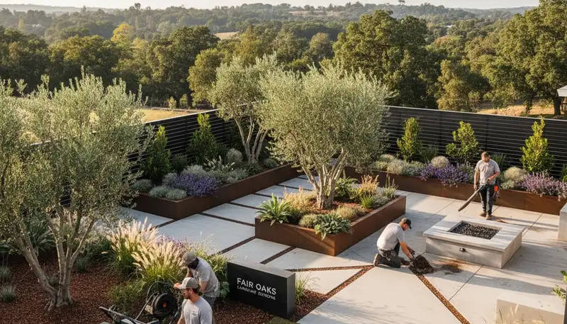 Landscaping services in Sacramento, CA for residential and commercial outdoor spaces