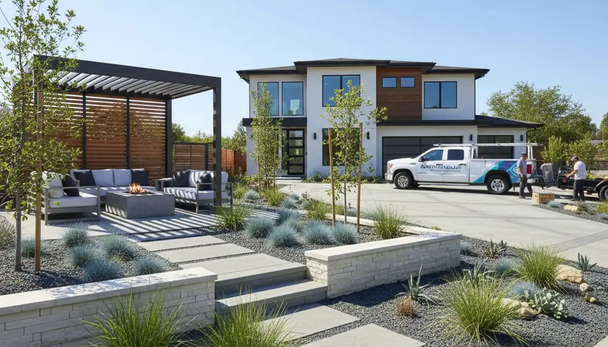Sacramento CA landscaping service for residential yard design and maintenance