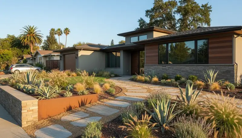 Landscaping service in Sacramento, CA for residential yard design and maintenance