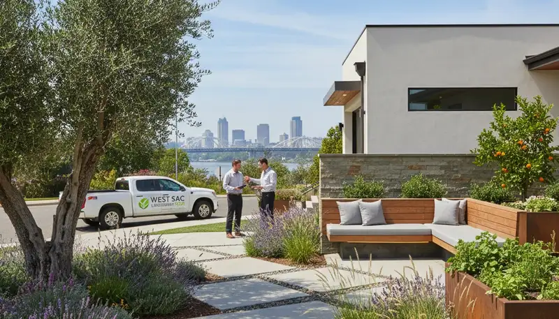 Sacramento, CA landscaping service for residential and commercial outdoor maintenance