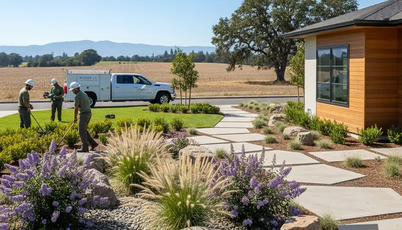 Landscaping service in Sacramento, CA for residential and commercial outdoor spaces